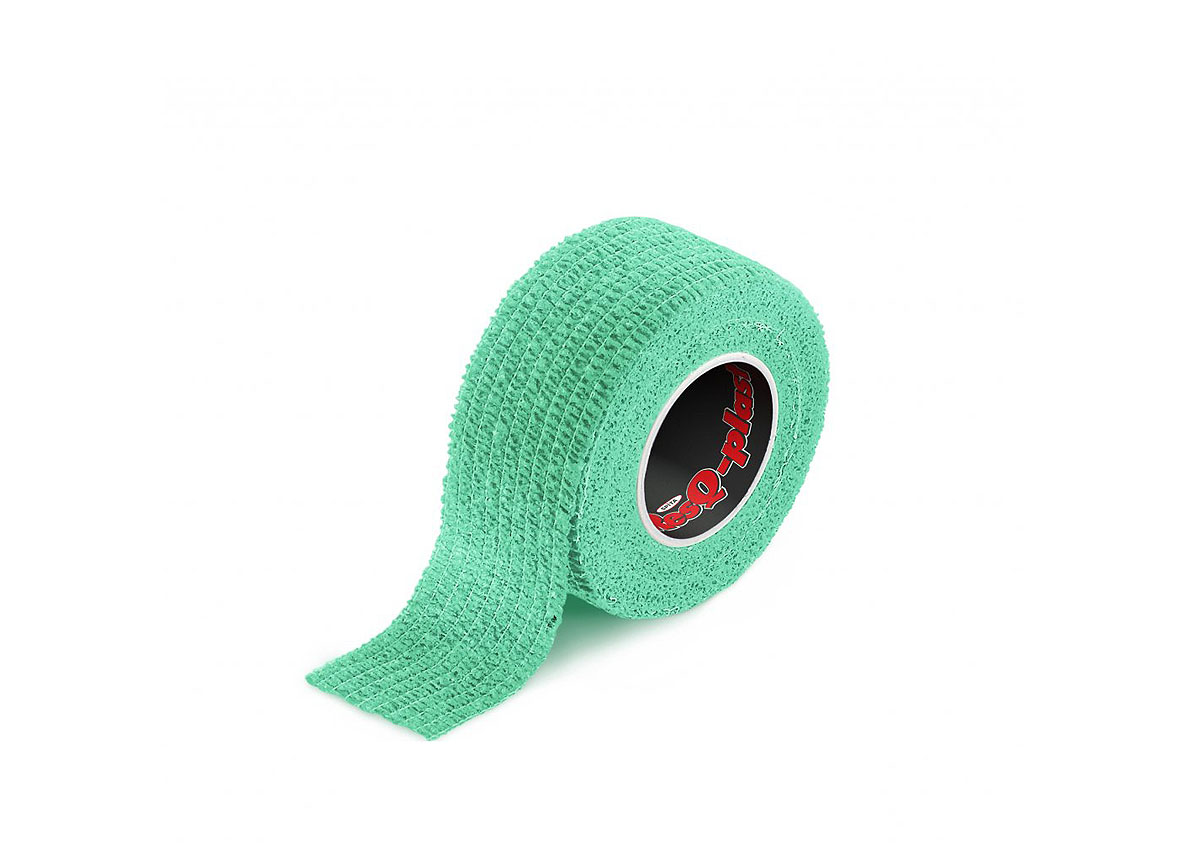 RESQ-PLAST TAPE 25MM X 4,50M  GROEN