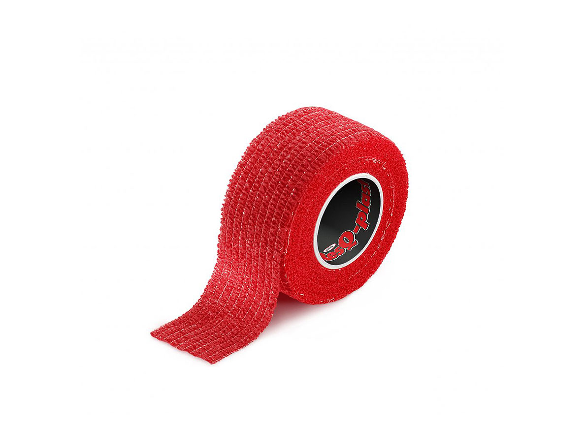 RESQ-PLAST TAPE 25MM X 4,50M  ROUGE