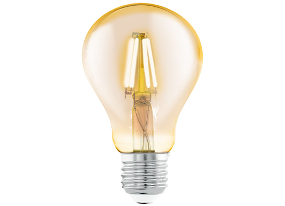 EGLO LAMPE LED A75 E27 4W AMBRE 2200K 