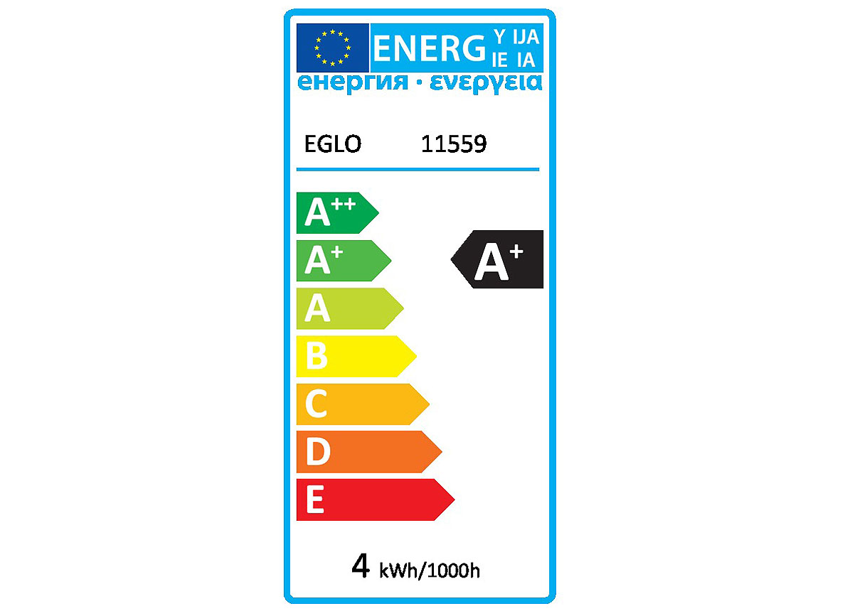 EGLO LED KAARSLAMP E14 CF37 4W AMBER 2200K 