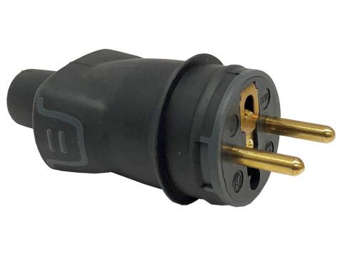 RUBBEREN STEKKER IP44 2P+A