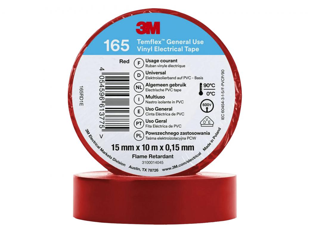 3M Temflex isolatietape PVC 15 mm x 10 m