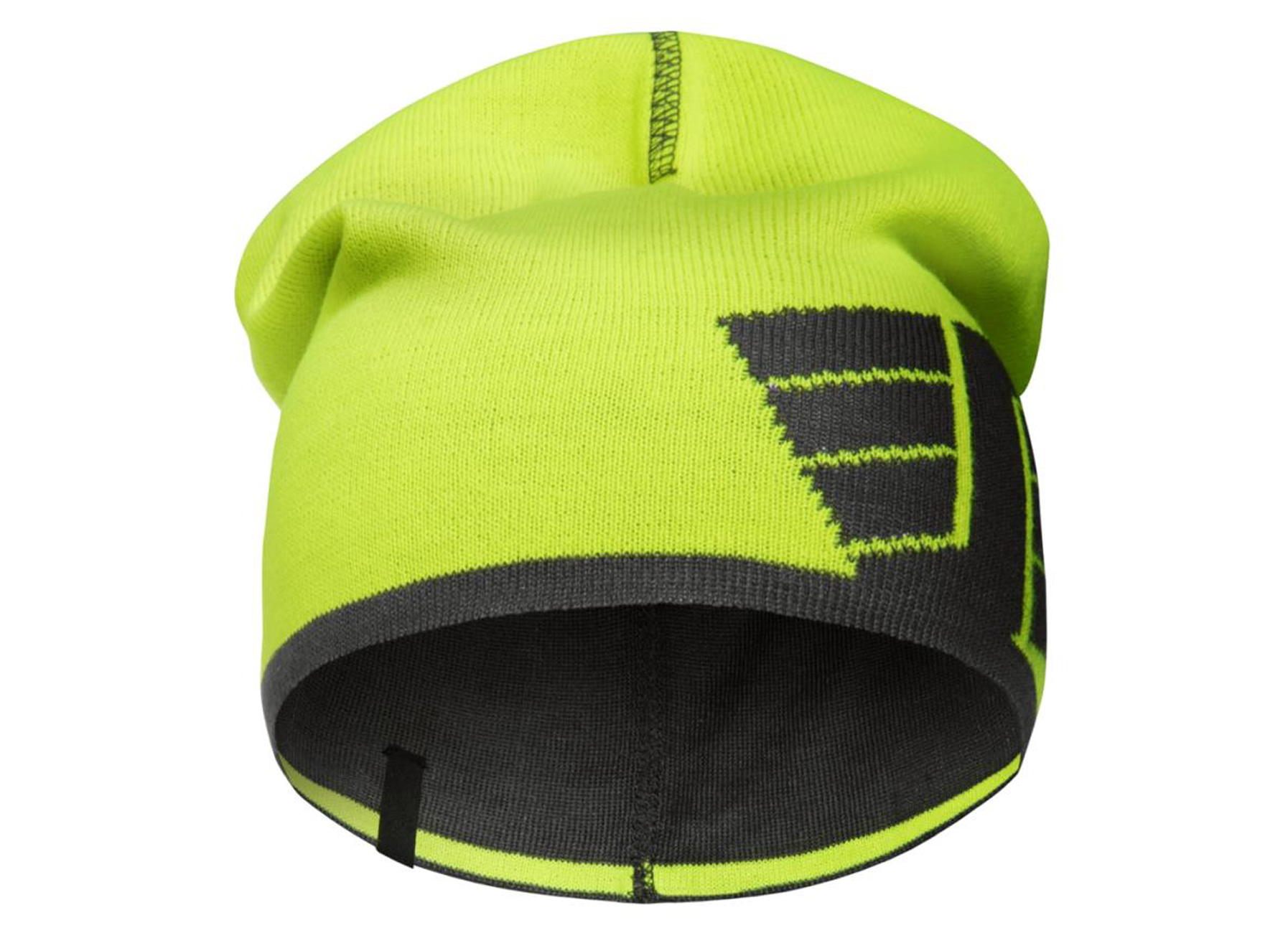 SNICKERS REVERSIBLE BEANIE HIGH VIS JAUNE 9015 - ONE SIZE