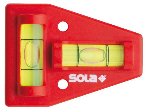 Sola Kruiswaterpas K5 ABS 45x60mm Rood