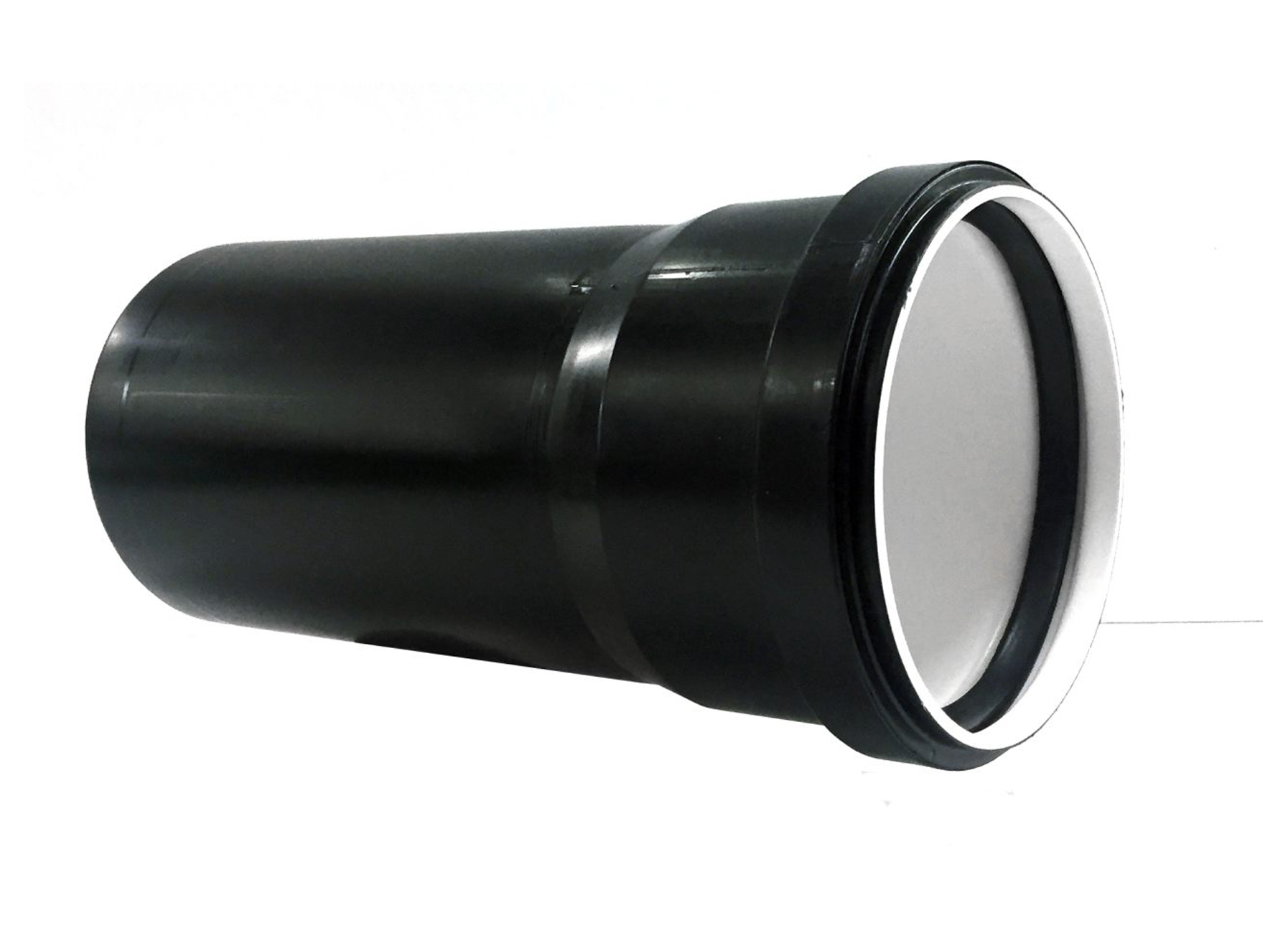 SANITAIRE BUIS PP ZWART Ø90MM 1M 2.7MM