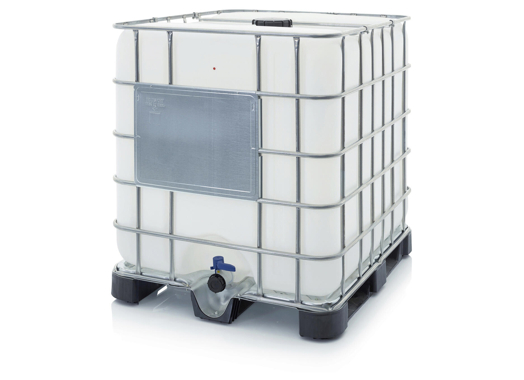 IBC WATERVAT 1000L + KRAANTJE 2''