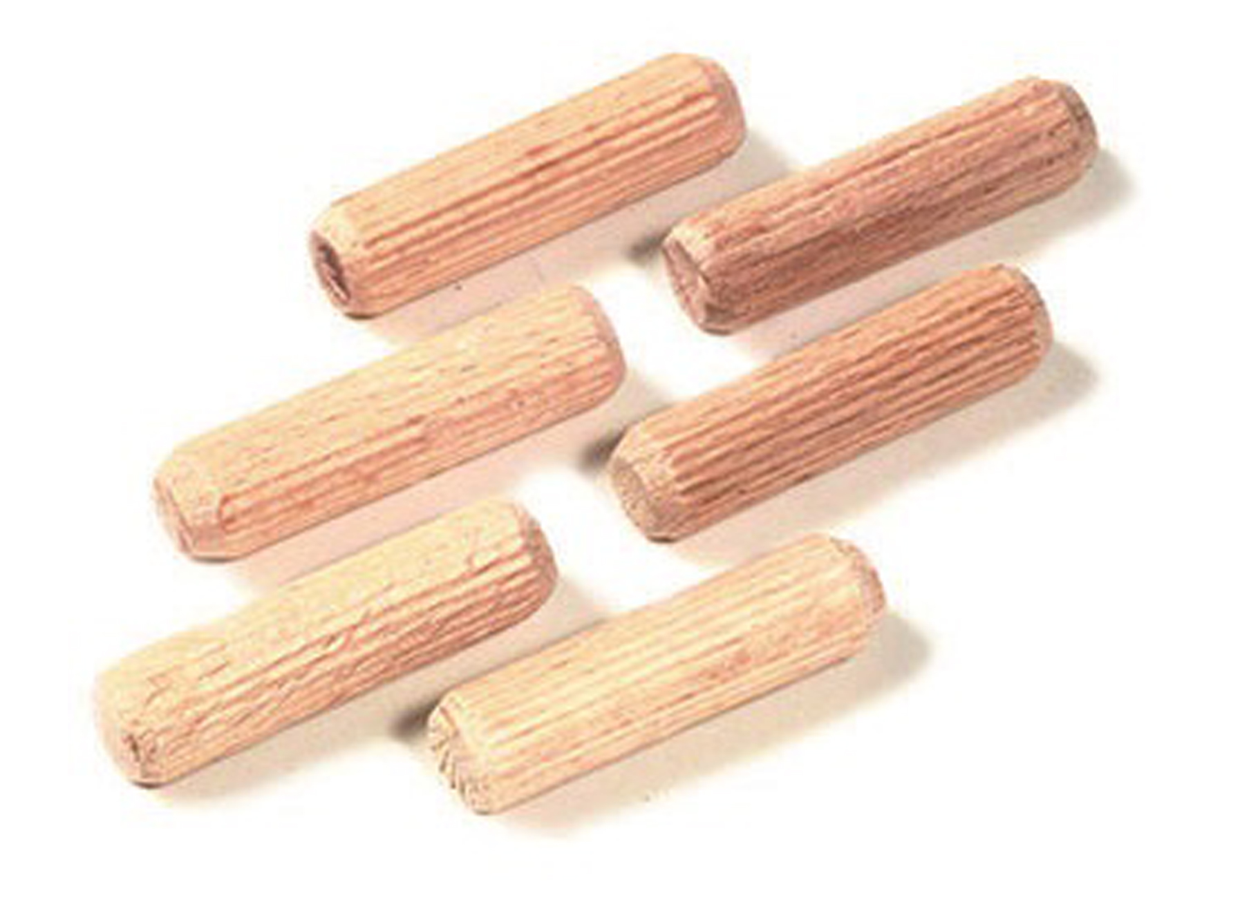 HARDHOUTEN DEUVELS 6X30MM 50 STUKS