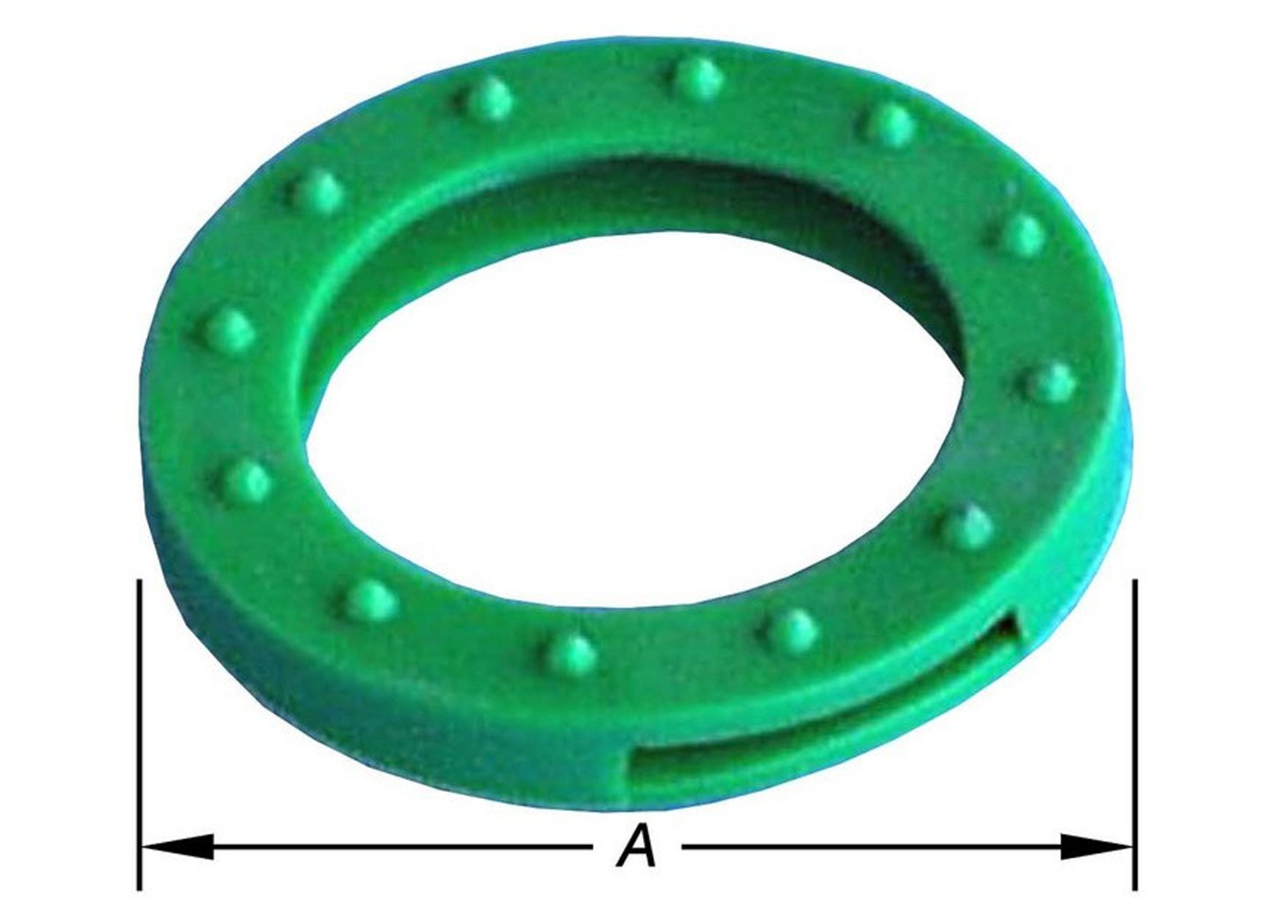 ANNEAUX D'IDENTIFICATION PVC 25MM