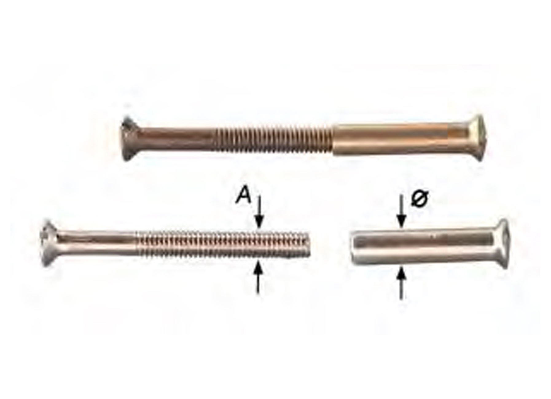 PATENTSCHROEVEN IJZER VERNIKKELD M4 X 42-54MM