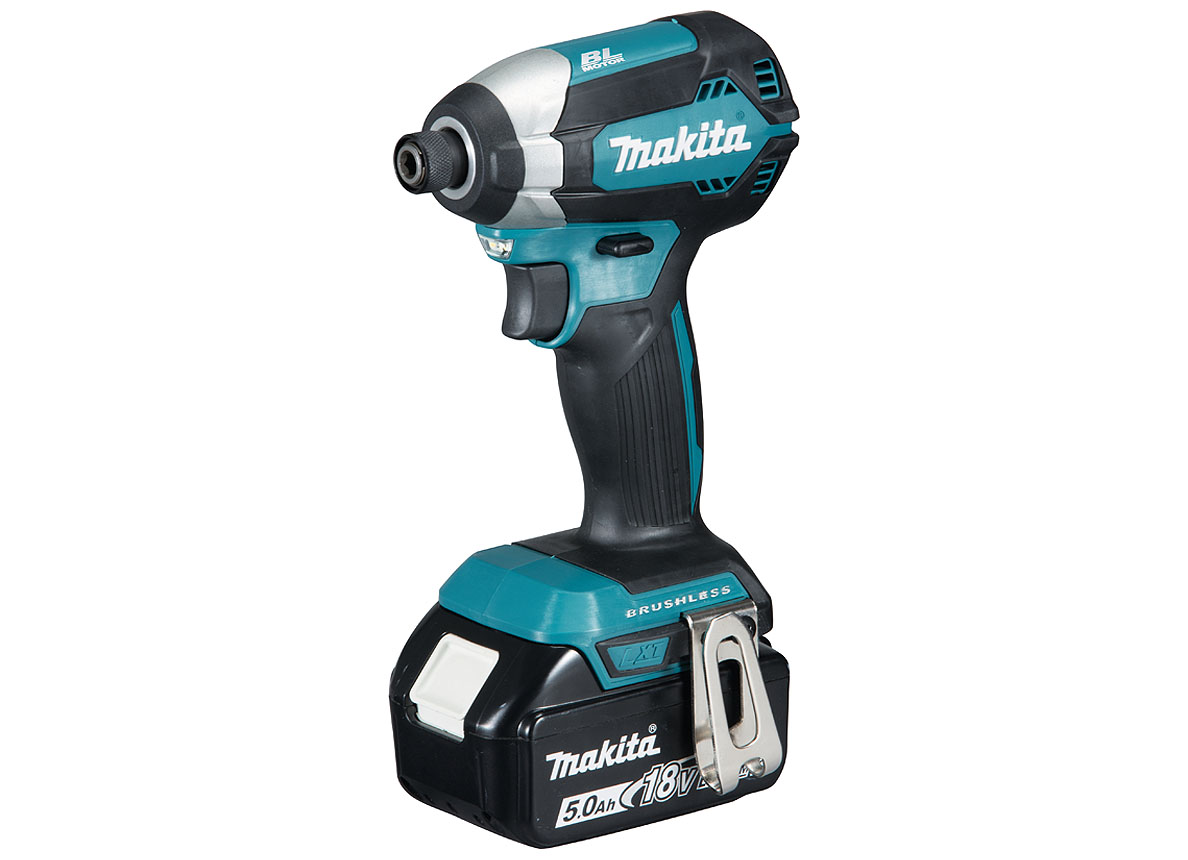 MAKITA ACCU SLAGSCHROEVENDRAAIER 170NM LXT 18V + 2X BL1850 + 1X DC18RC + MAKPAC