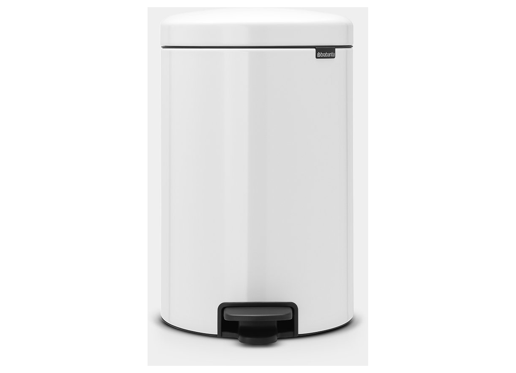 BRABANTIA PEDAALEMMER NEWICON 20L WIT