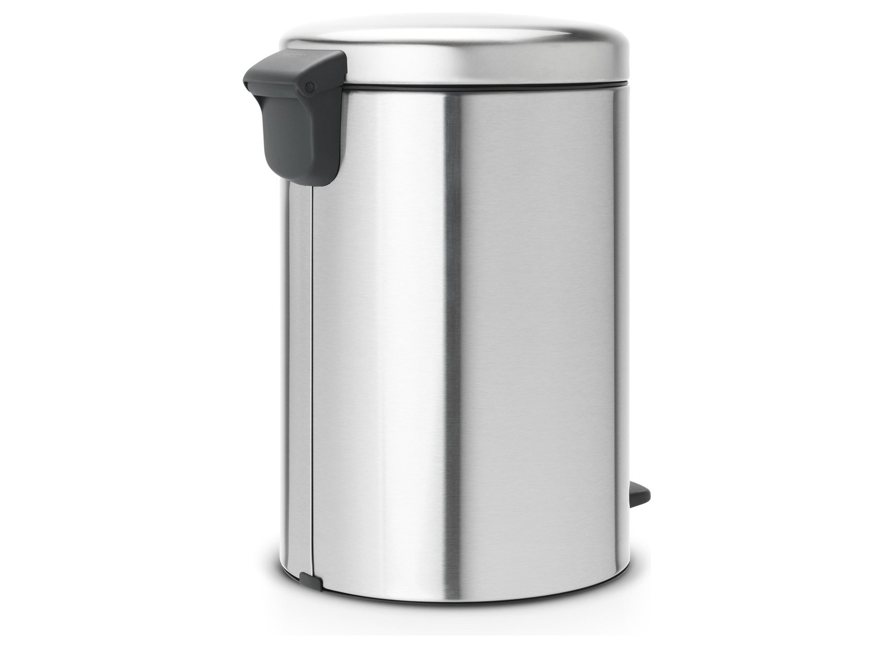 BRABANTIA POUBELLE A PEDALE NEWICON 20L MATT STEEL FINGERPRINT PROOF