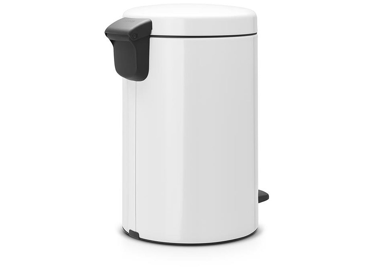 BRABANTIA PEDAALEMMER NEWICON 12L WIT