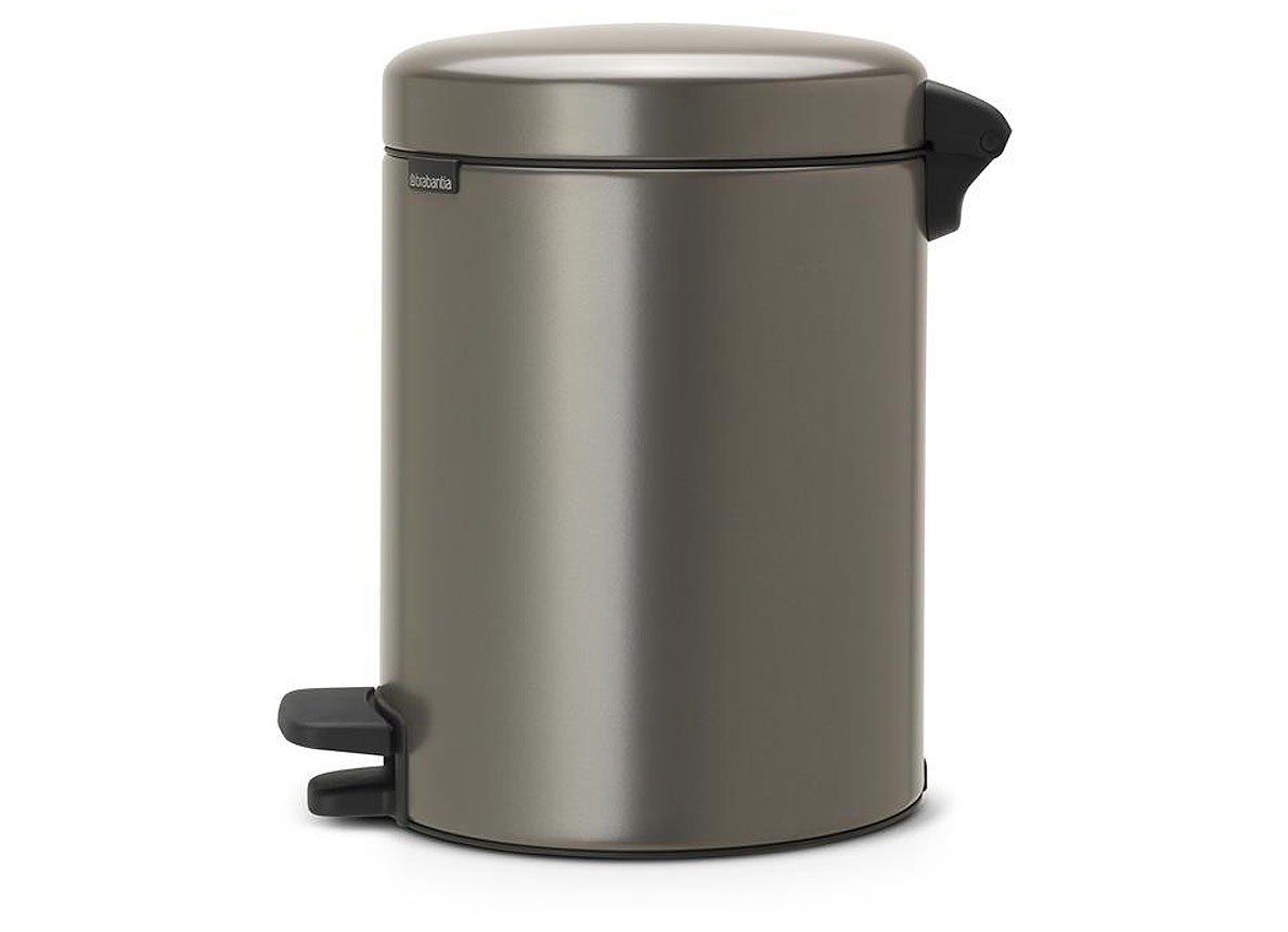 BRABANTIA PEDAALEMMER NEWICON 5L PLATINUM