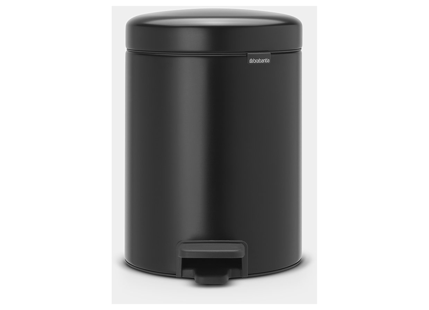 BRABANTIA PEDAALEMMER NEWICON 5L MATT BLACK