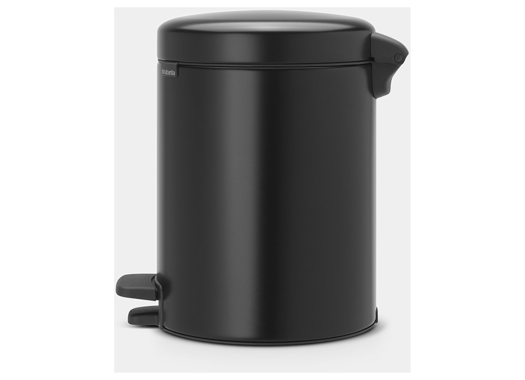 BRABANTIA PEDAALEMMER NEWICON 5L MATT BLACK