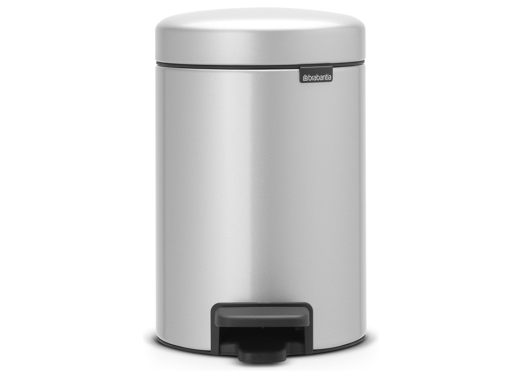 BRABANTIA PEDAALEMMER NEWICON 3L METALLIC GREY