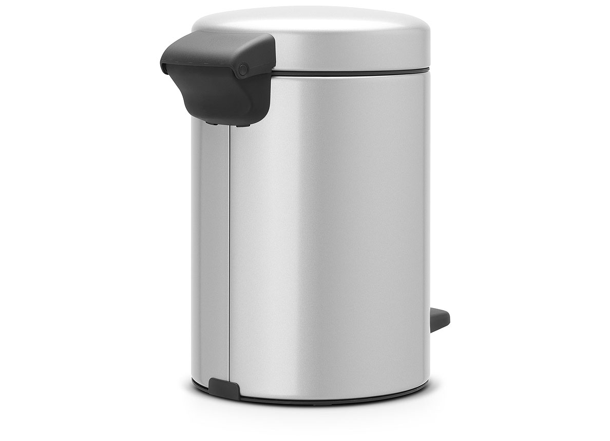 BRABANTIA PEDAALEMMER NEWICON 3L METALLIC GREY