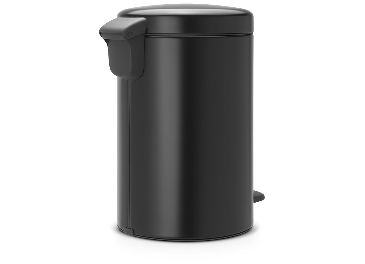 BRABANTIA PEDAALEMMER NEWICON 12L MATT BLACK