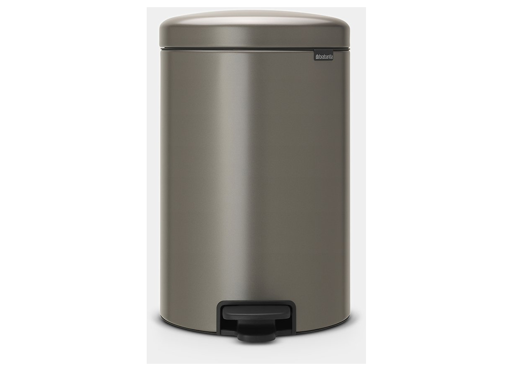 BRABANTIA PEDAALEMMER NEWICON 20L PLATINUM