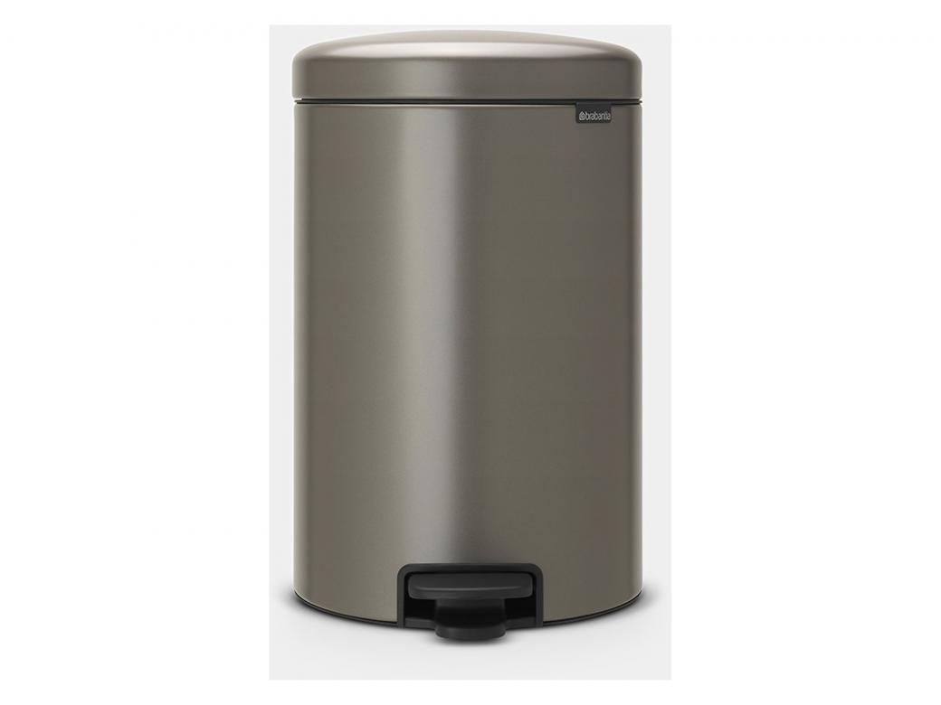 BRABANTIA PEDAALEMMER NEWICON 20L PLATINUM