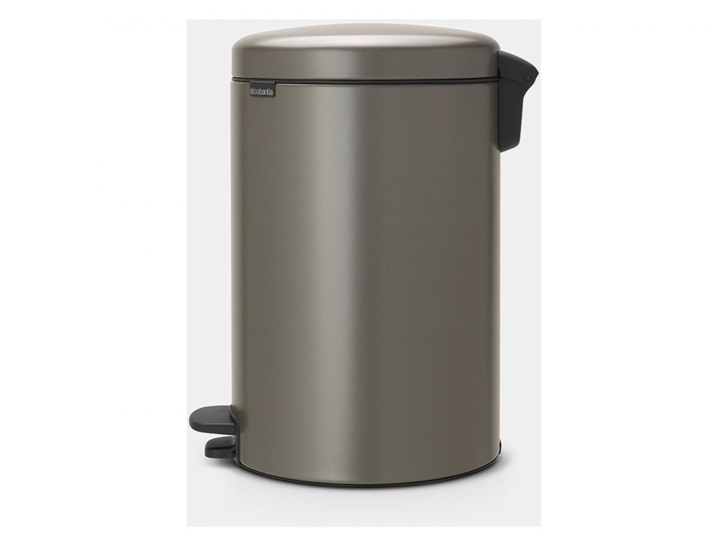 BRABANTIA PEDAALEMMER NEWICON 20L PLATINUM