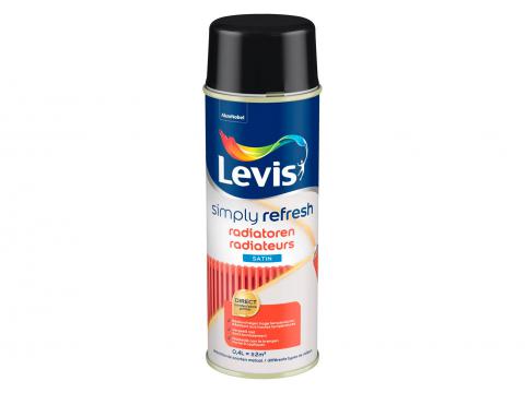 LEVIS RADIATEURS SATIN BLACK TOUCH 0,4L SPRAY