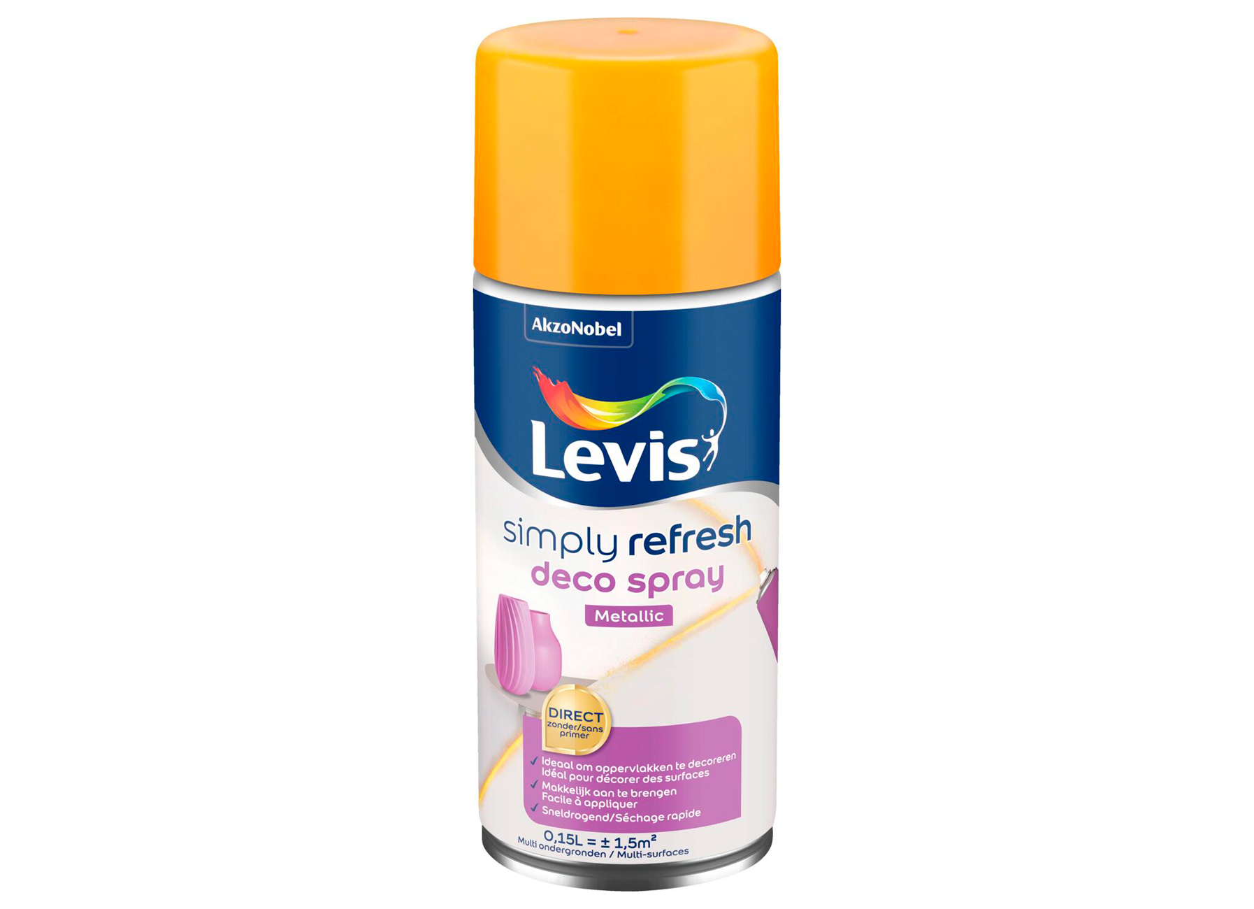 LEVIS DECO SPRAY FLUO ORANGE 0,15L