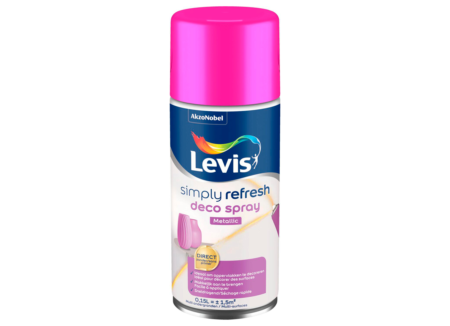 LEVIS DECO SPRAY FLUO PINK 0,15L