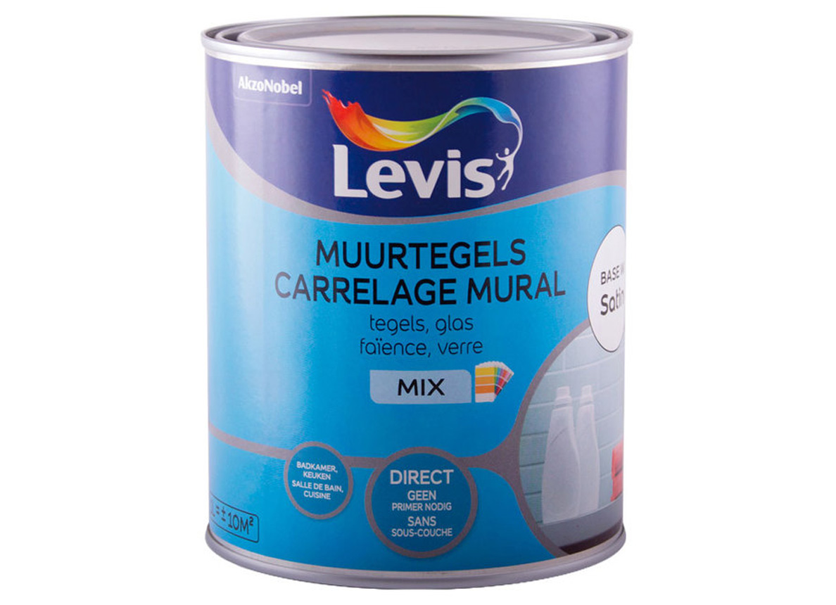 LEVIS MUURTEGELS SATIJN BASIS W 1L