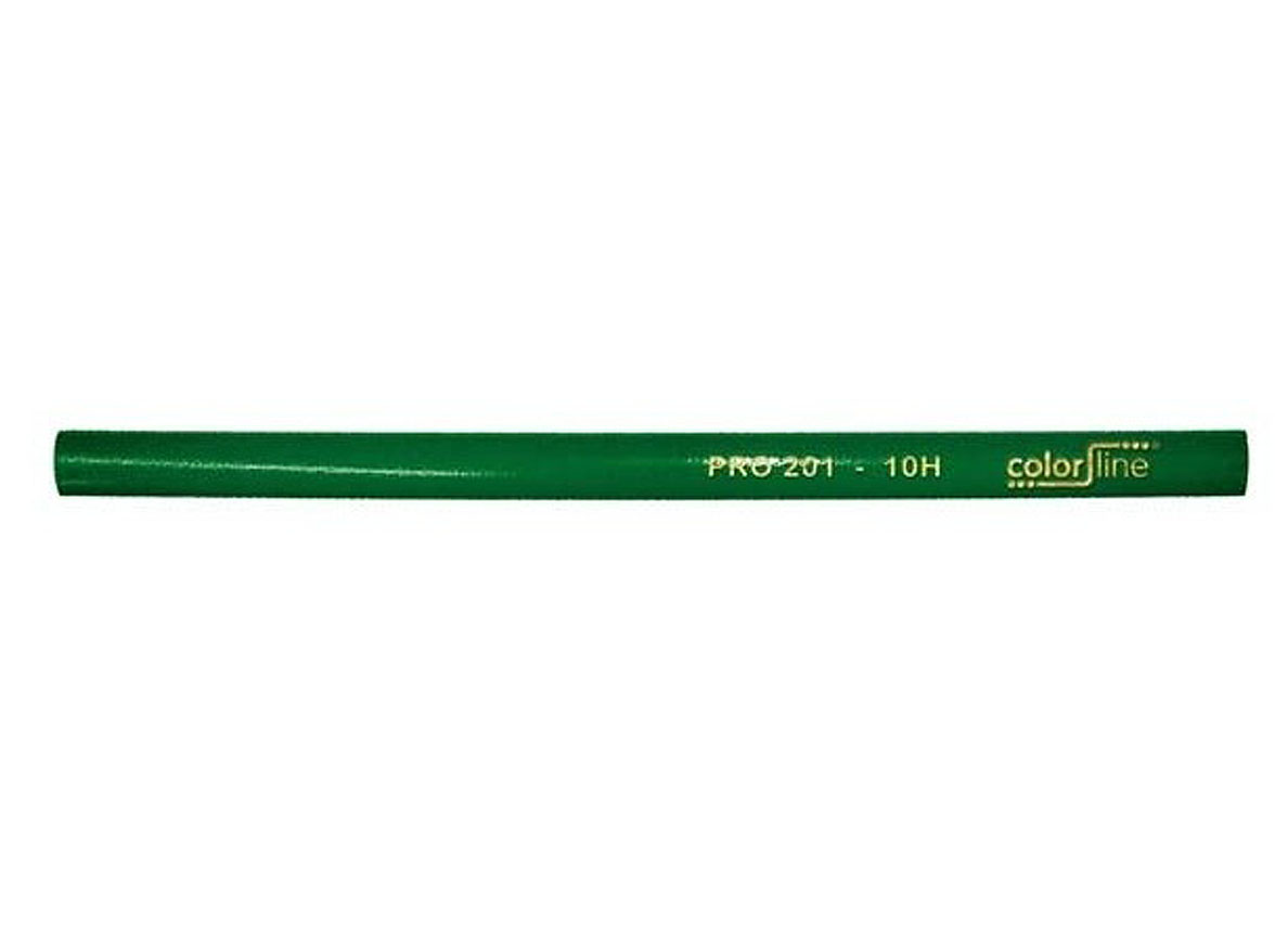 COLOR LINE METSERSPOTLOOD PRO 201 - GROEN GELAKT 24CM