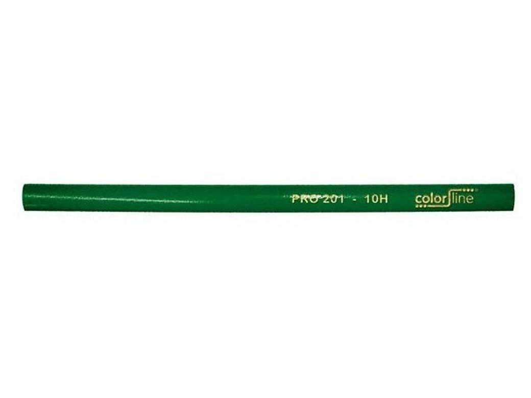 COLOR LINE METSERSPOTLOOD PRO 201 - GROEN GELAKT 24CM