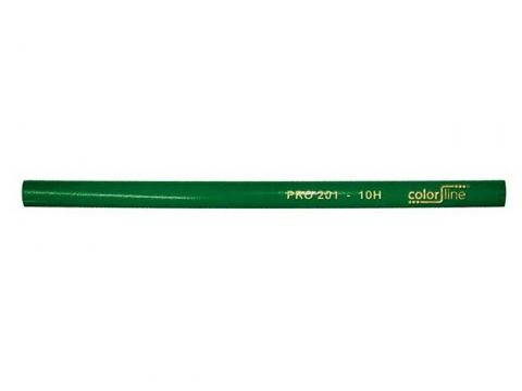 COLOR LINE METSERSPOTLOOD PRO 201 - GROEN GELAKT 24CM