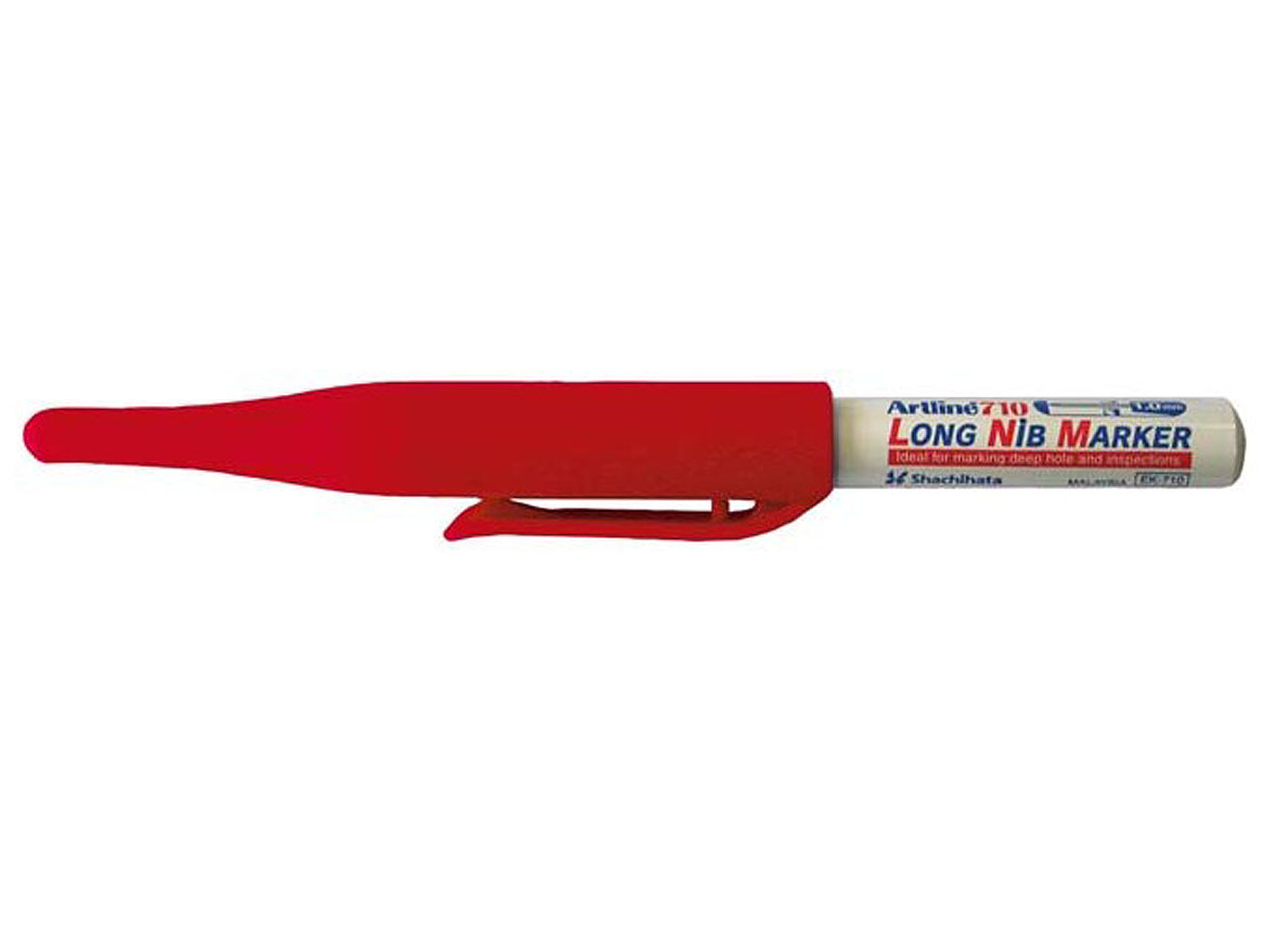 ARTLINE Permanent marker LONG NIB ROOD