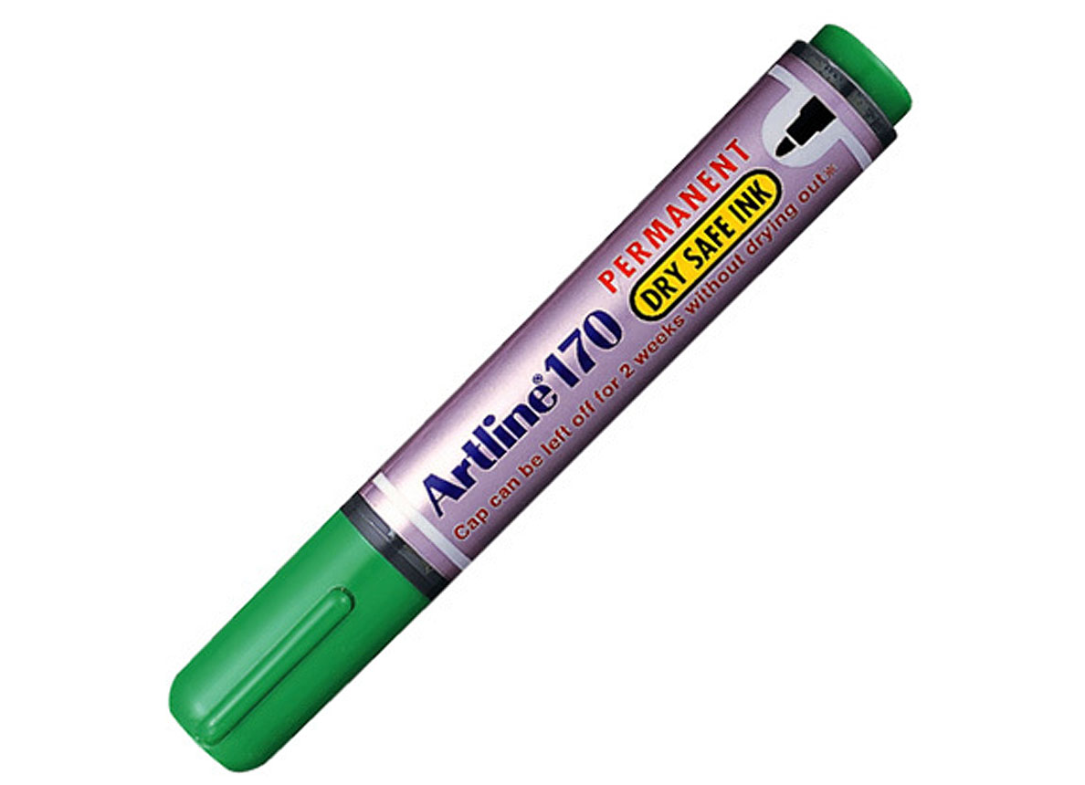 ARTLINE PERMANENT MARKER DRY SAFE 170 GROEN