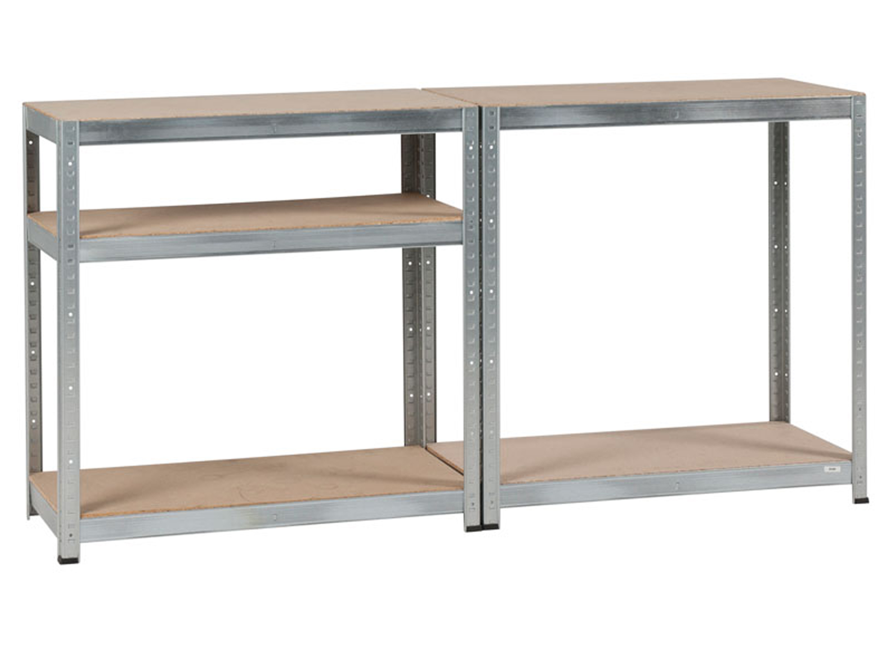 ETAGERE HEAVY DUTY BOIS/METAL 180X105X56CM - 500KG