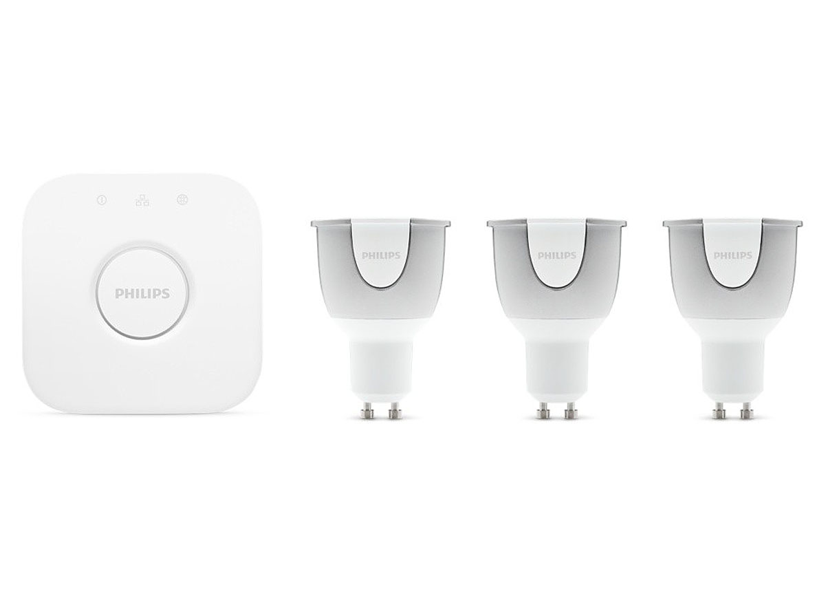 PHILIPS HUE 6,5W GU10 SET VAN 3 (STARTERSKIT)