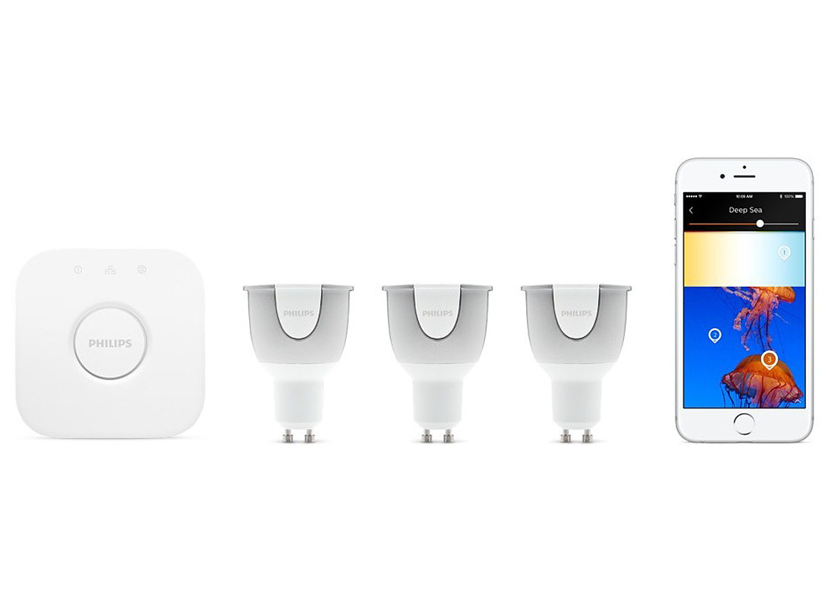 PHILIPS HUE 6,5W GU10 SET VAN 3 (STARTERSKIT)