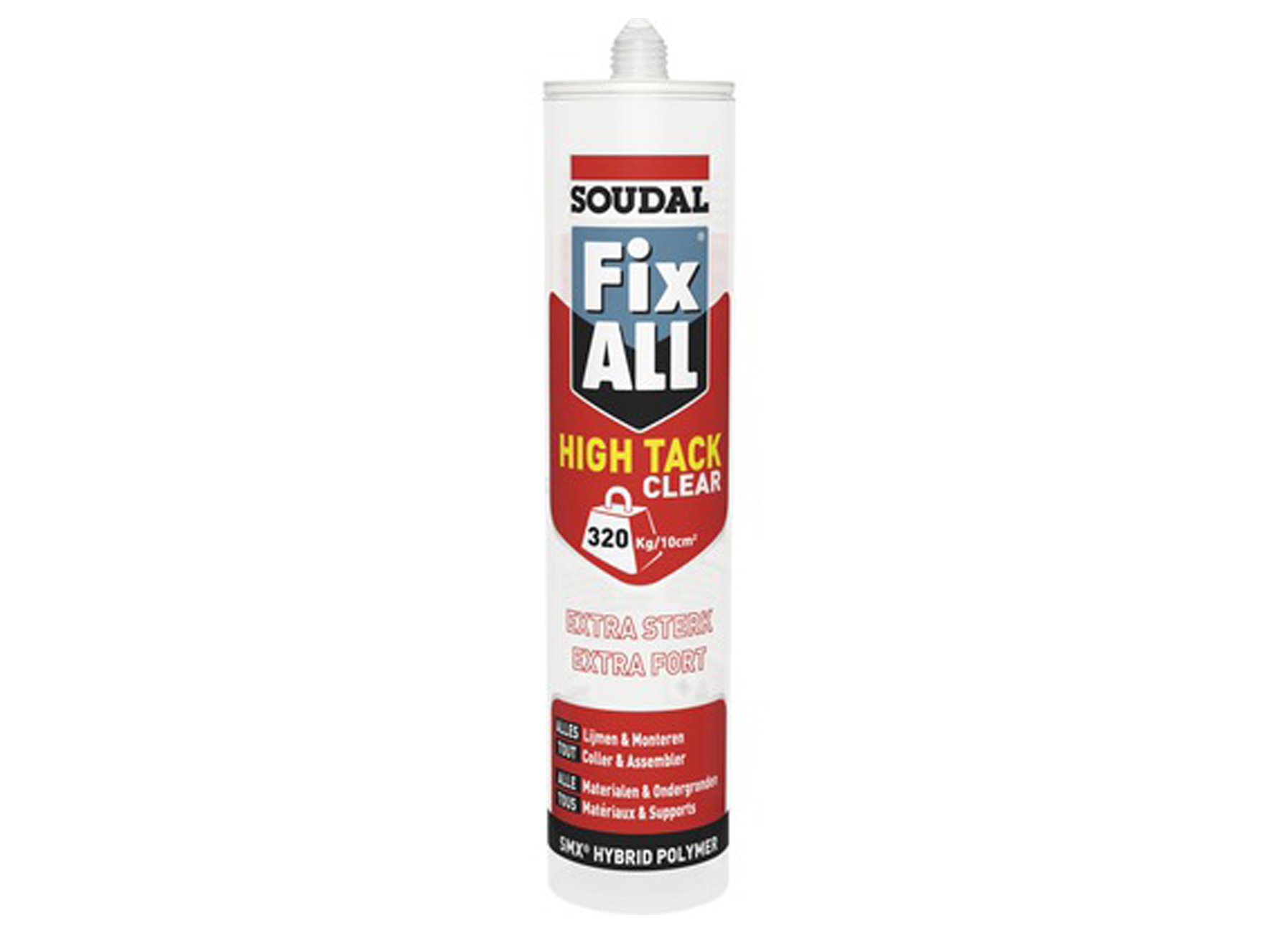 SOUDAL FIX ALL HIGH TACK TRANSPARENT 290ML