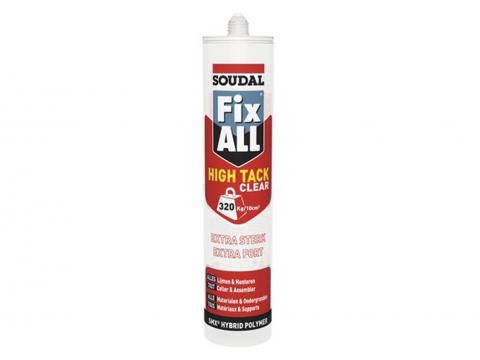 SOUDAL FIX ALL HIGH TACK TRANSPARENT 290ML