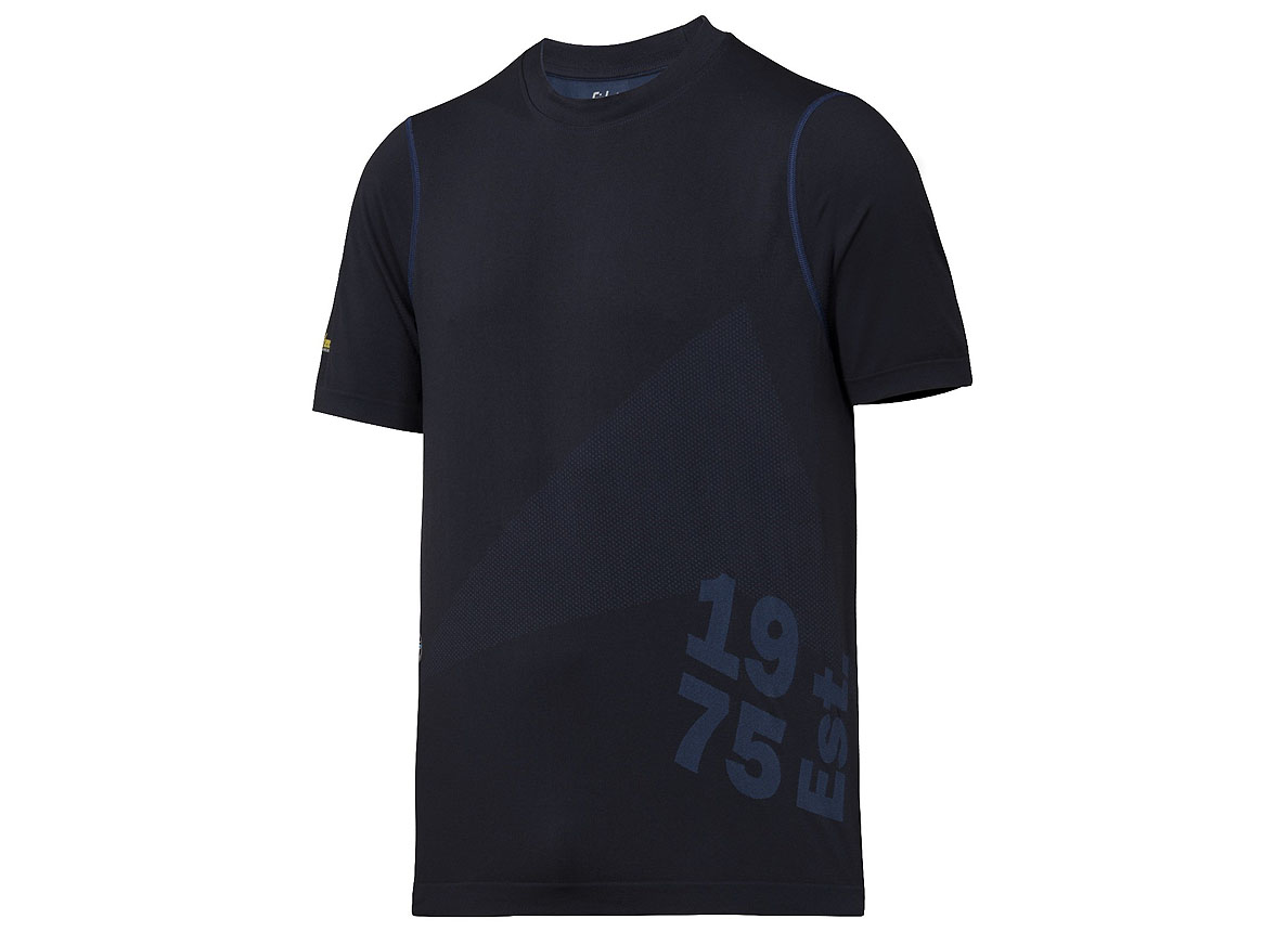 FLEXIWORK 37.5 T-SHIRT BLEU FONCE T: S