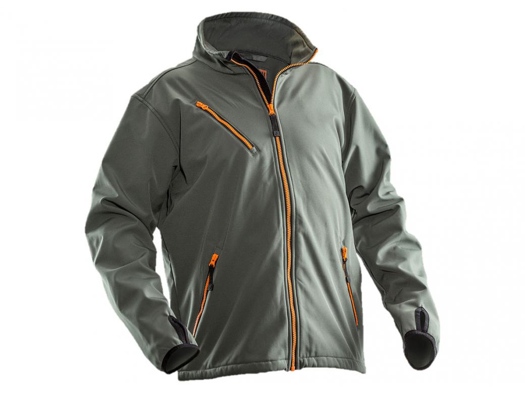 SOFTSHELL LIGHT DONKER GRIJS M