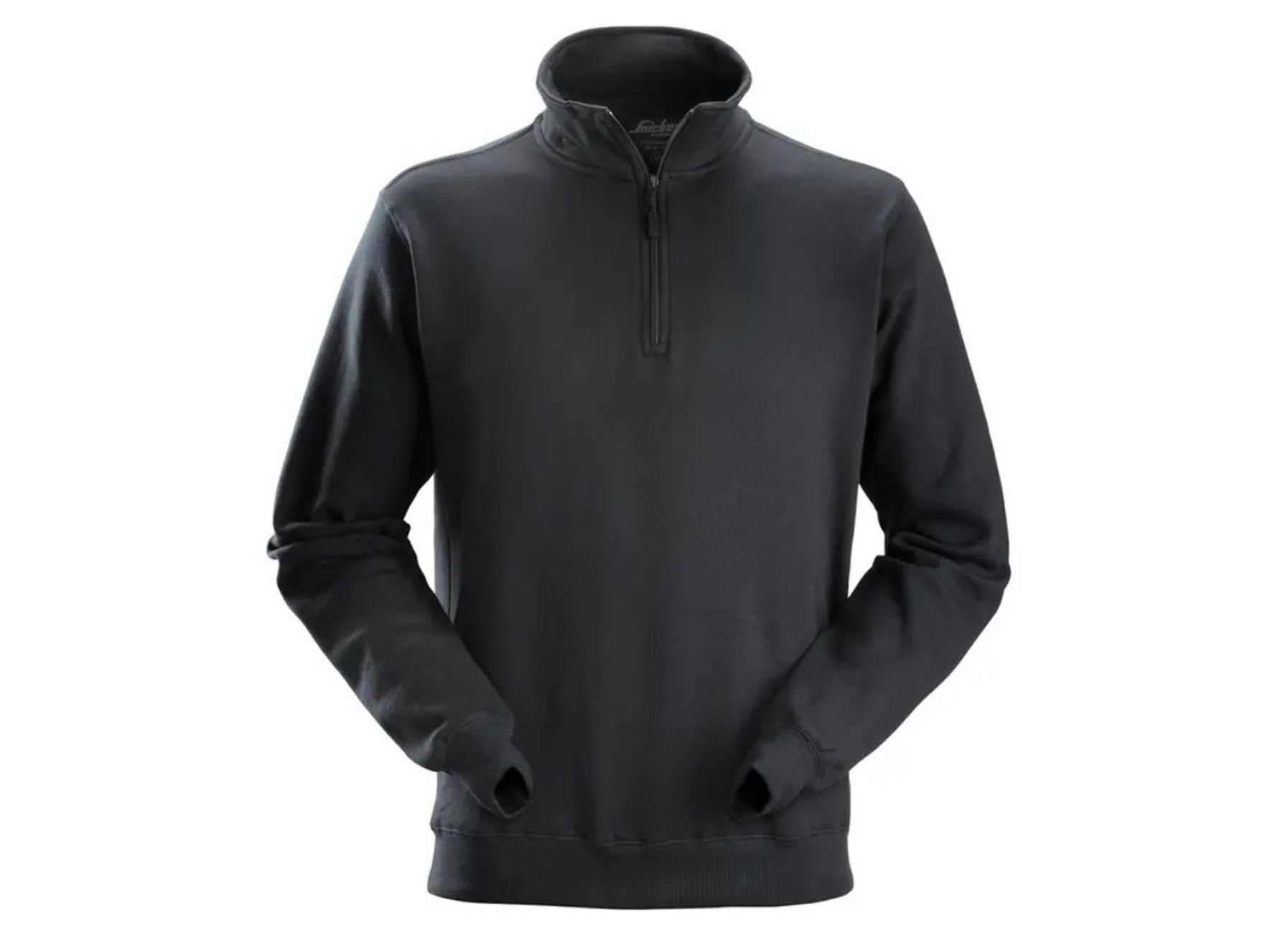 SNICKERS SWEAT-SHIRT 1/2 DEMI-ZIPPE 2818 NOIR: 3XL