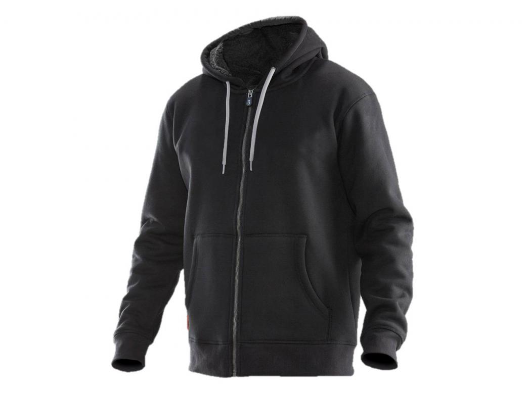 VINTAGE HOODIE LINED NOIR S