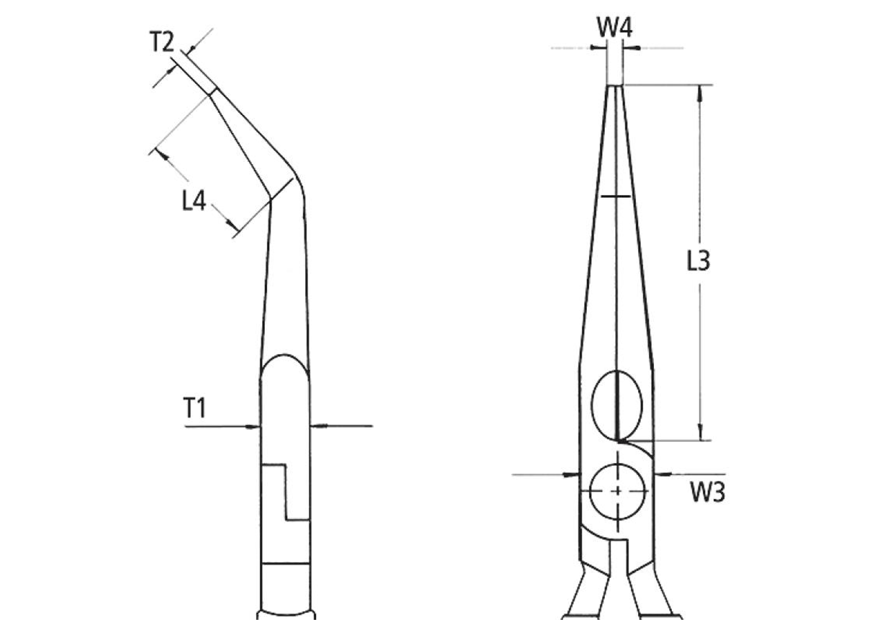 KNIPEX TELEFOONTANG 200MM