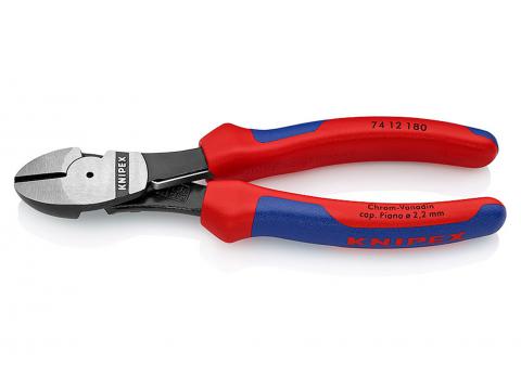 KNIPEX PINCE COUPANTE DE COTE A FORTE DEMULTIPLICATION 180MM