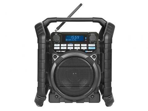 STEAMPACK FM RDS/DAB WERFRADIO MET BLUETOOTH/AUX-IN - OPLAADBAAR