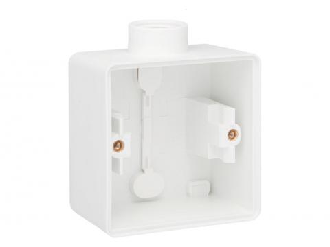 NIKO HYDRO OPBOUWDOOS ENKELVOUDIG 1 INGANG M20 WIT