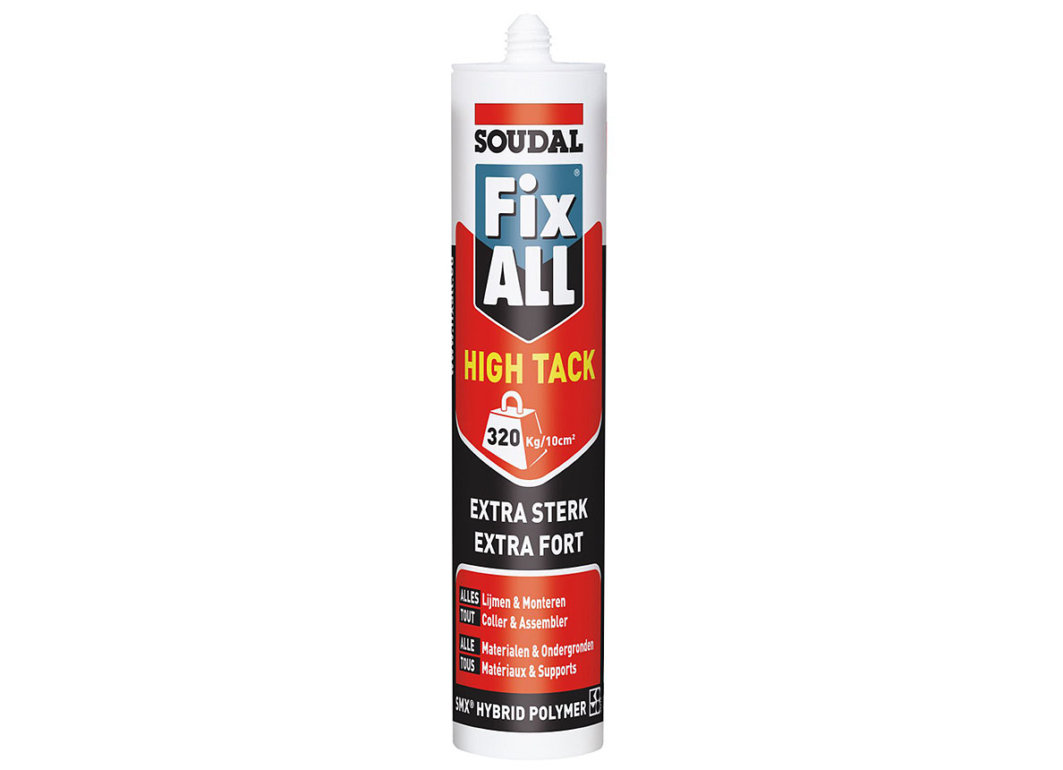 SOUDAL FIX ALL HIGH TACK ALUGRIJS 290ML