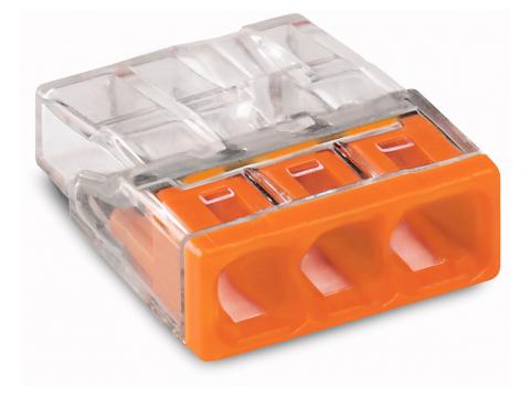 STEEKKLEM 3X2.5MM ORANJE 100 STUKS